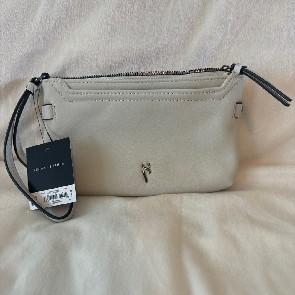 Vera Wang Cream Clutch